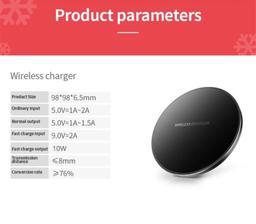 Refurbished 9eight5 Fast Charge Qi Wireless Charger Pad (10W) - Reebelo United Kingdom