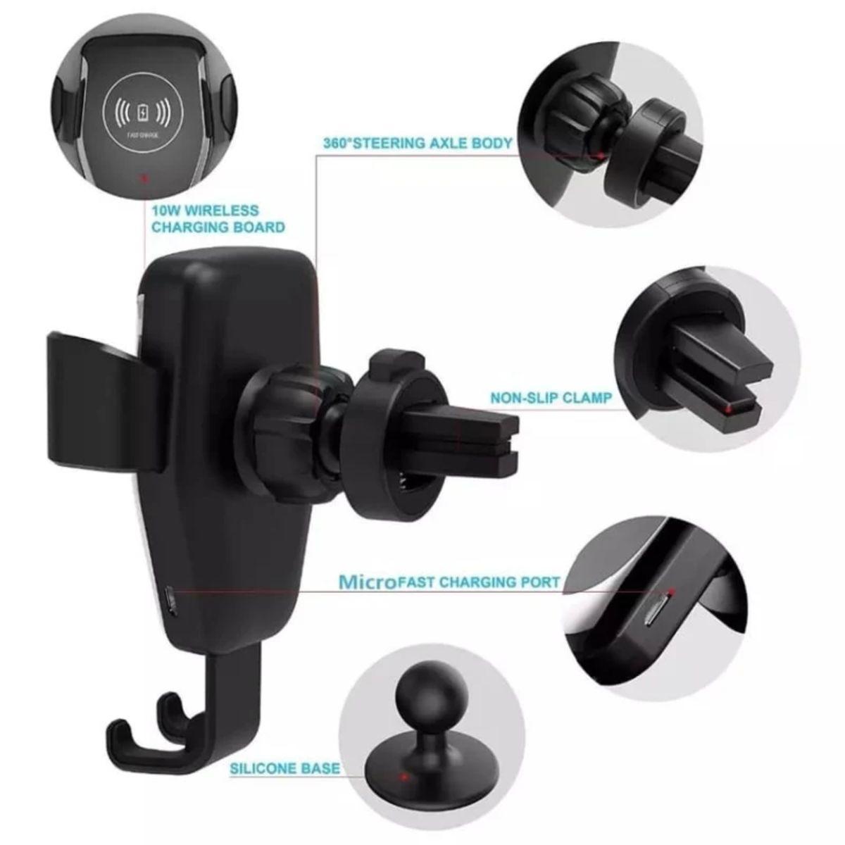 Refurbished 9eight5 Phone Holder & Wireless Charger - Reebelo United Kingdom