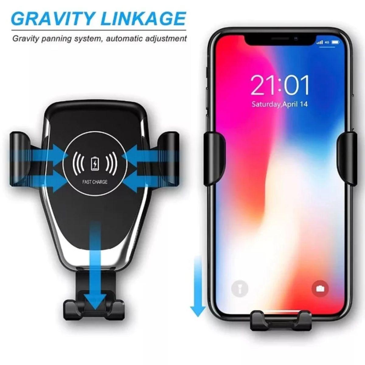 Refurbished 9eight5 Phone Holder & Wireless Charger - Reebelo United Kingdom