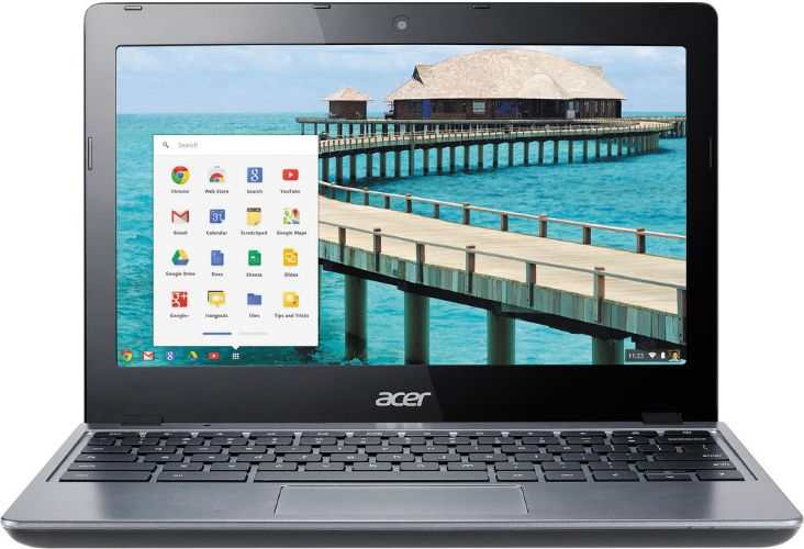 Acer Chromebook 11 C720 Laptop 11.6" - Granite Gray - Intel Celeron 2955U 1.4GHz - 4GB RAM - 16GB