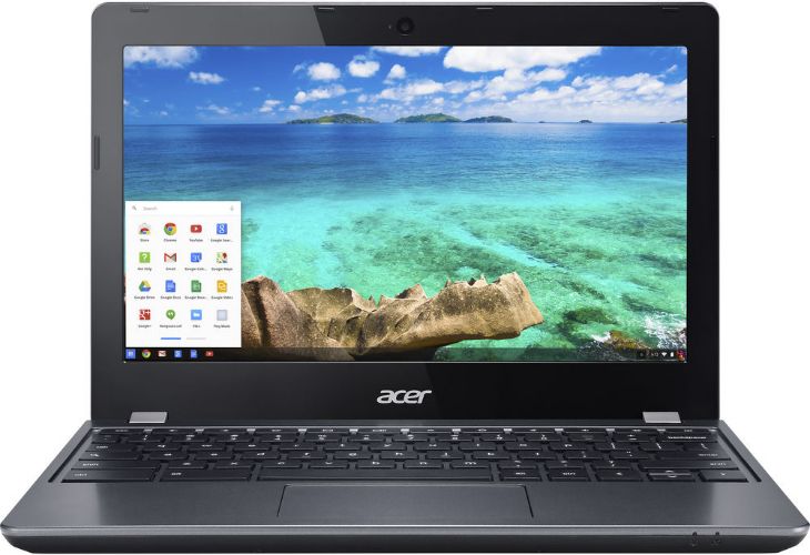 Acer Chromebook 11 C740 Laptop 11.6" - Granite Gray - Intel Celeron 3205U 1.5GHz - 4GB RAM - 16GB