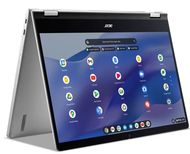 Acer Chromebook Spin 514 CP514-3WH Laptop 14" - Black - AMD Ryzen 5 5625C 2.3GHz - 16GB RAM - 256GB