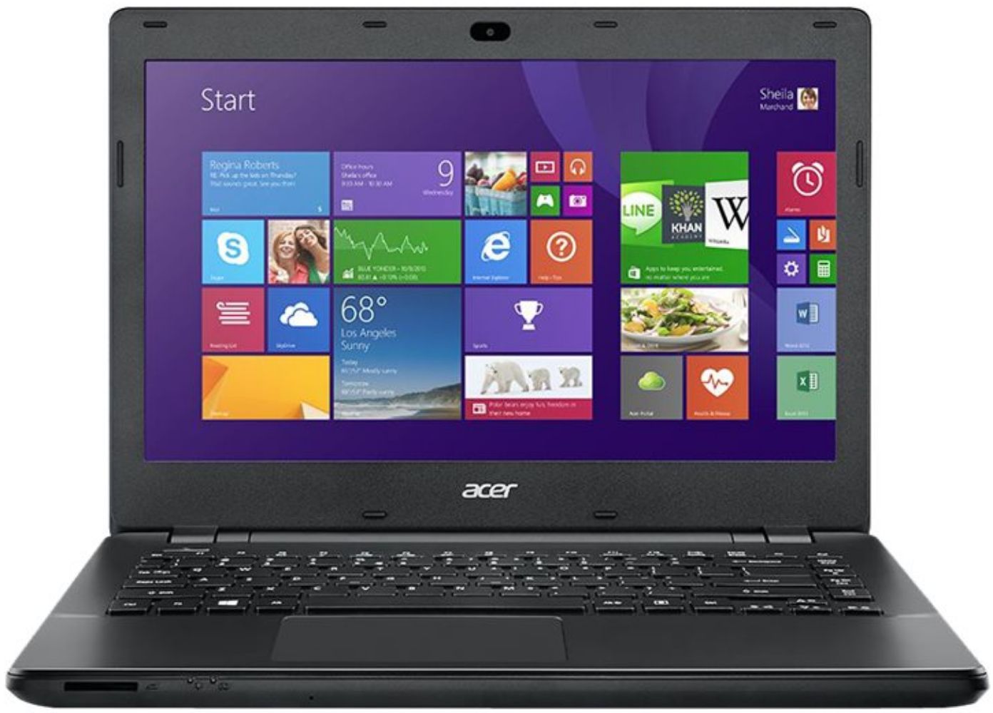 Acer TravelMate P246-M Laptop 14" - Professional Black - Intel Core i5-4210M 2.6GHz - 4GB RAM - 128GB