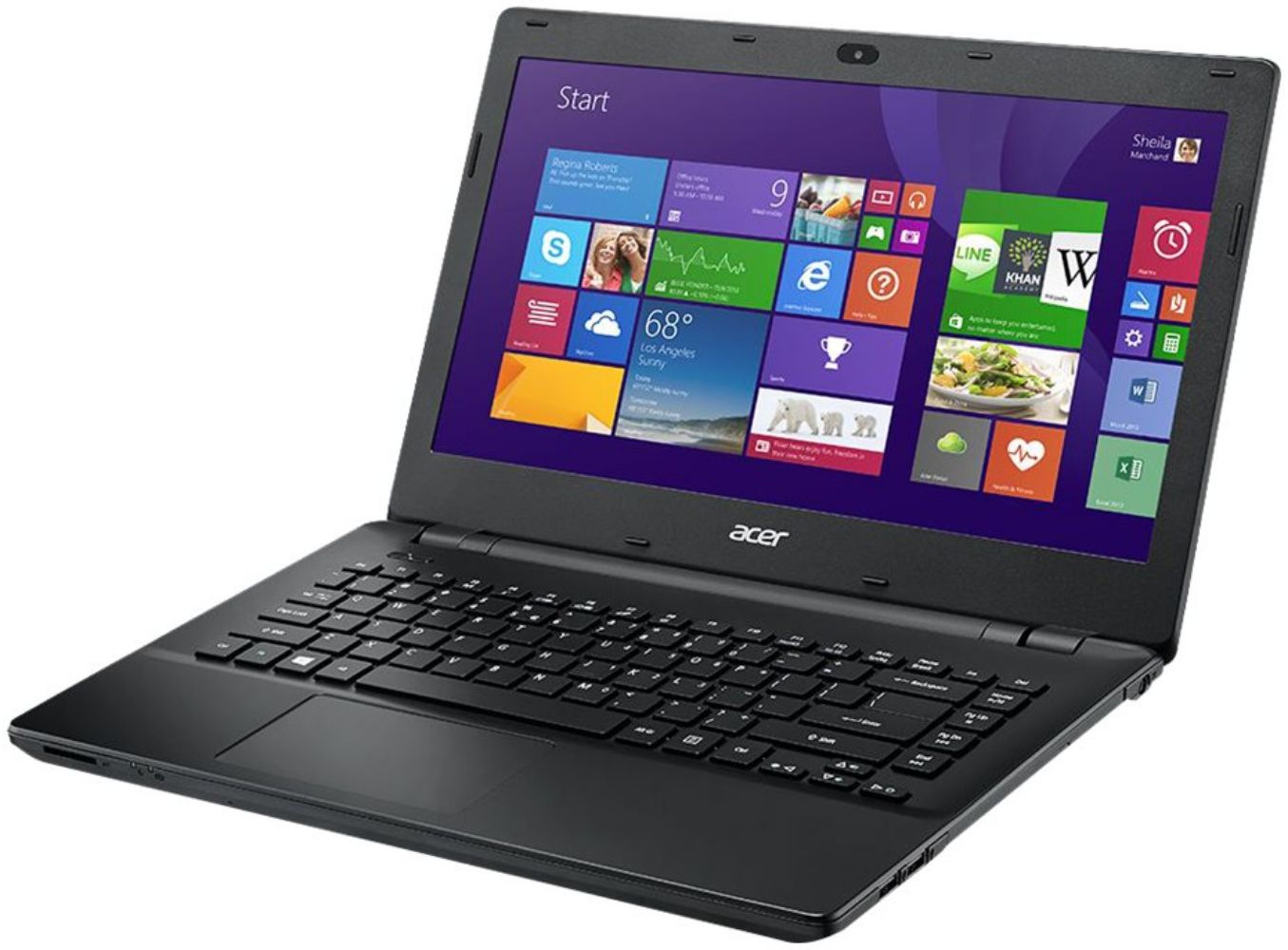 Acer TravelMate P246-M Laptop 14" - Professional Black - Intel Core i5-4210M 2.6GHz - 4GB RAM - 128GB