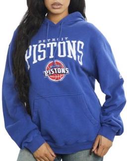 Adidas NBA Detroit Pistons Hooded Sweatshirt S