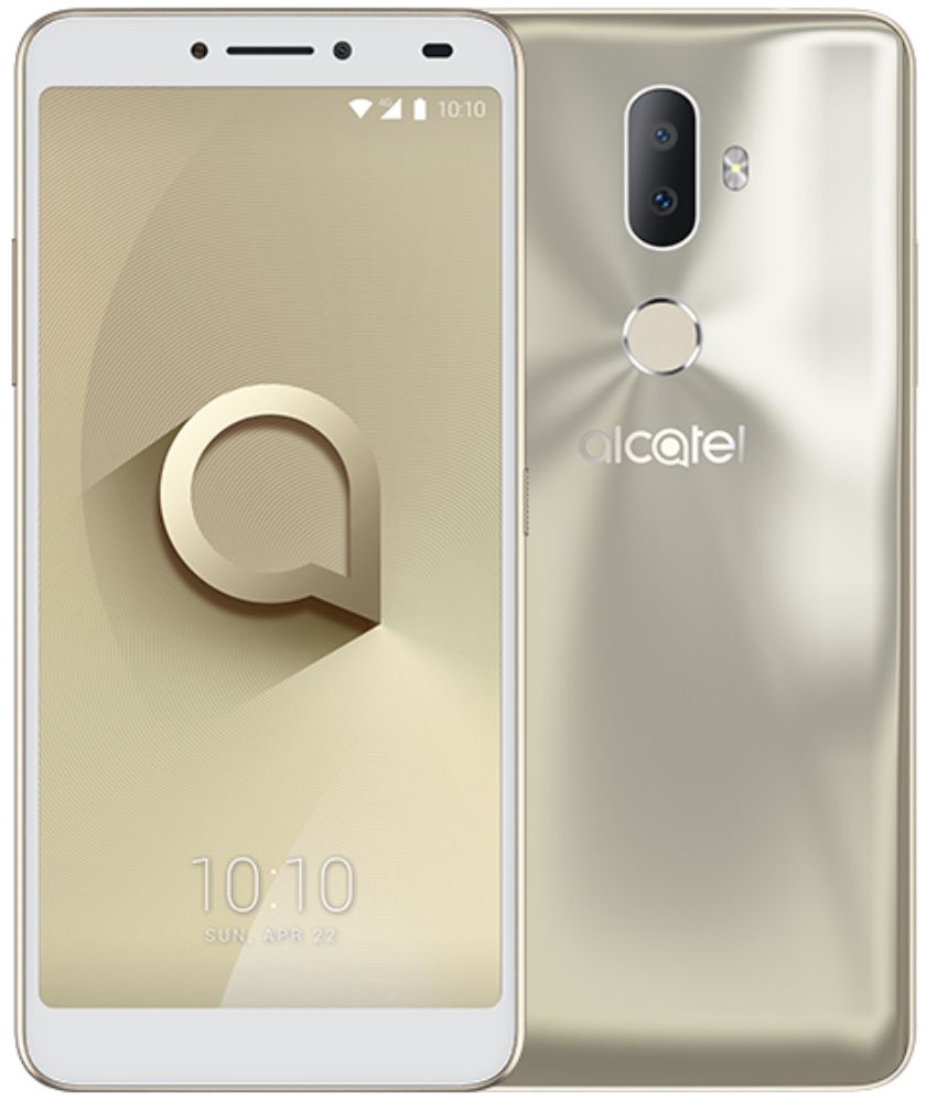 Alcatel 3V (5099) - 16GB - 2 Physical SIM - Spectrum Gold - Unlocked