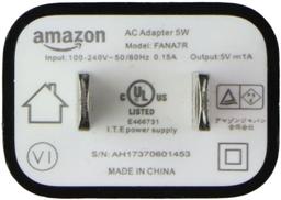 Amazon 5W USB Official OEM Power Adapter (FANA7R)