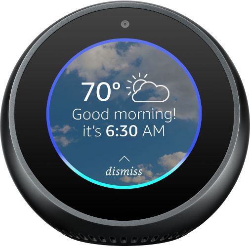 Amazon Echo Spot 2.5" Smart Display with Alexa