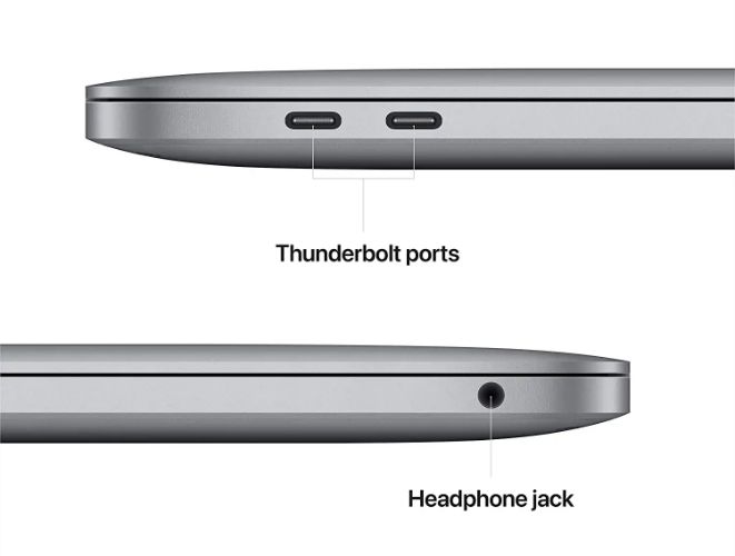 MacBook Pro (2022) 13.3-inch - Apple M2 chip: 8-Core/10-Core GPU - 8GB RAM - SSD 256GB