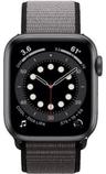 Apple Watch Series 6 (GPS) - 32GB - 40mm - Space Grey Aluminum Case with Anchor Gray Rubber Sport Loop Band