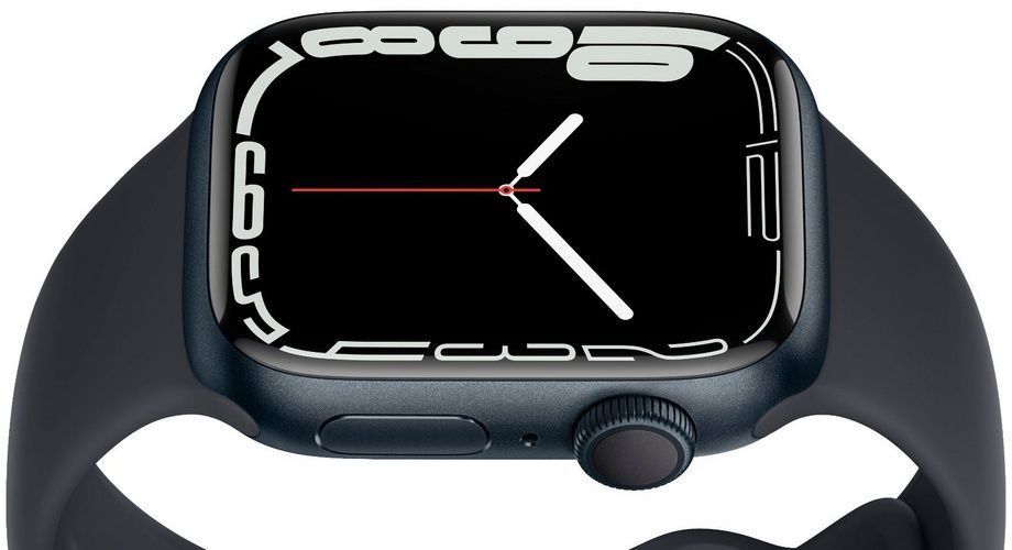 Apple Watch Series 7 (Cellular + GPS) - 32GB - 41mm - Midnight Aluminum Case with Midnight Rubber Sport Band