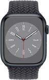 Apple Watch Series 8 (GPS) - 32GB - 45mm - Silver Aluminum Case with White Rubber Sport Band