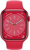 Apple Watch Series 8 (GPS) - 32GB - 45mm - Red Aluminum Case with Red Rubber Sport Band