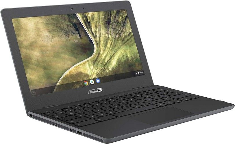 Asus Chromebook C204EE Laptop 11.6" - Dark Gray - Intel Celeron N4020 1.1GHz - 4GB RAM - 32GB