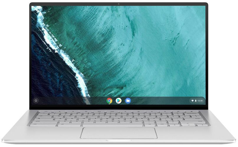 Asus Chromebook Flip C434TA Laptop 14" - Silver - Intel Core m3-8100Y 1.1GHz - 4GB RAM - 32GB