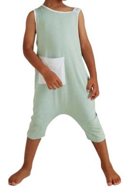 Awakind Junior Bamboo Singlet Romper (Size 10-11)