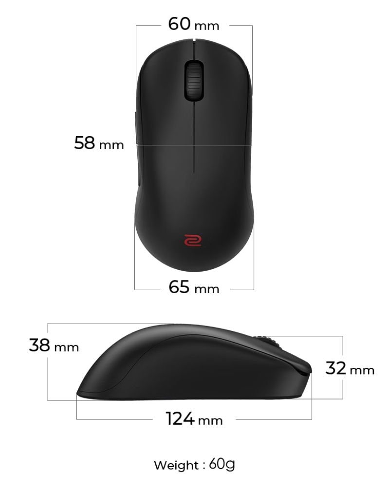 BenQ Zowie U2 Wireless Mouse for Esports