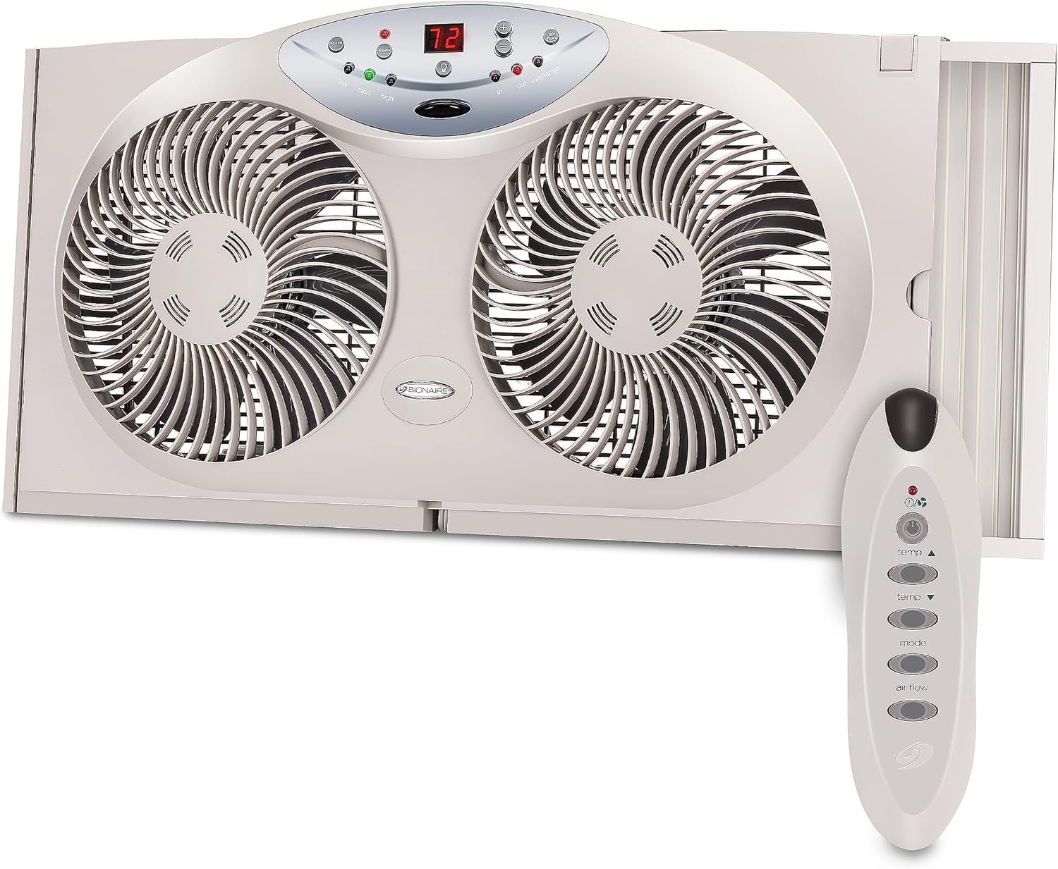 Bionaire BW2300-N Digital Twin Window Fan