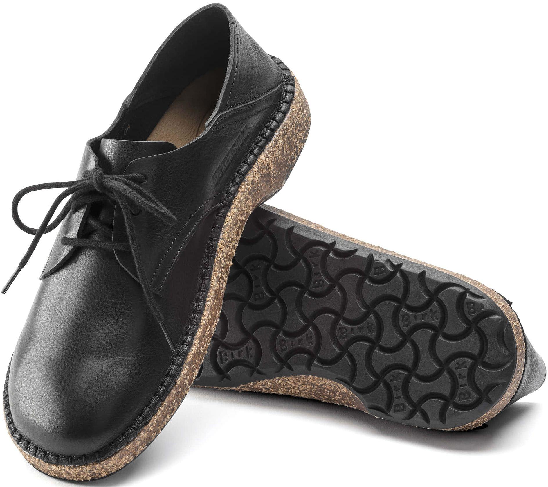 Refurbished Birkenstock Gary Natural Leather Unisex Shoes - Reebelo United Kingdom