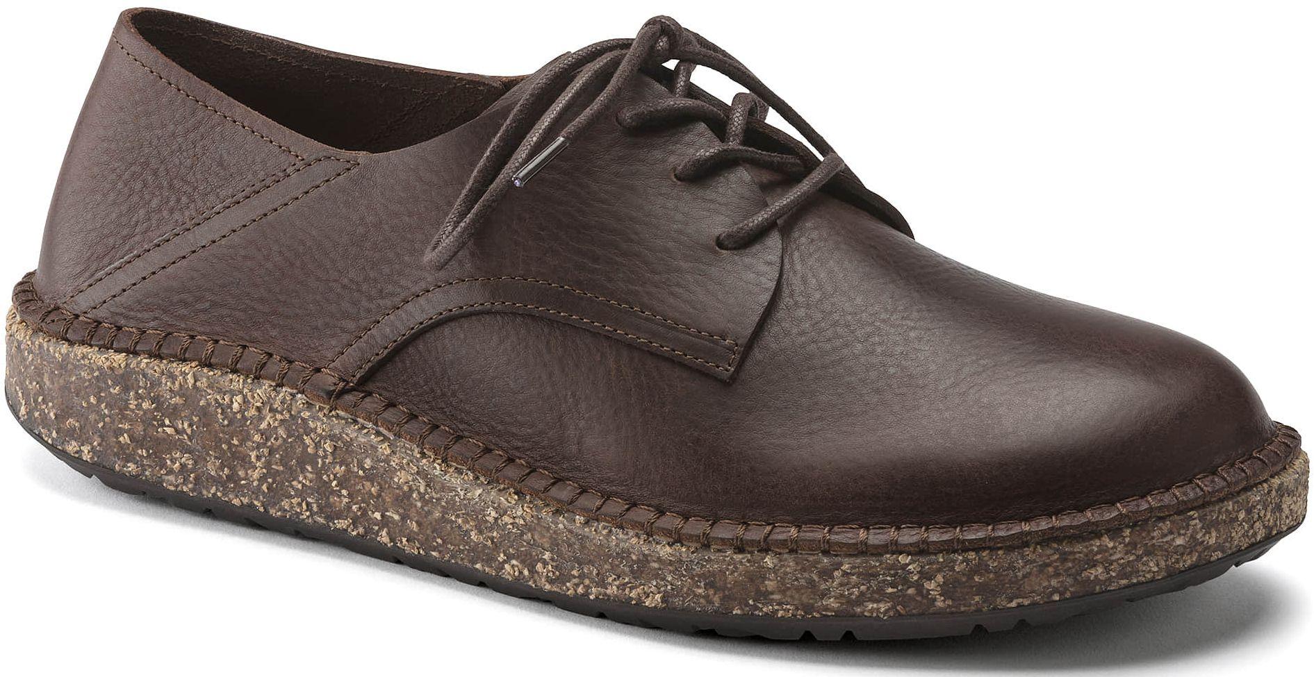 Refurbished Birkenstock Gary Natural Leather Unisex Shoes - Reebelo United Kingdom