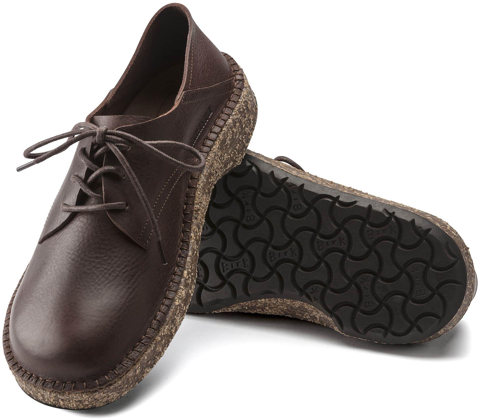 Refurbished Birkenstock Gary Natural Leather Unisex Shoes - Reebelo United Kingdom