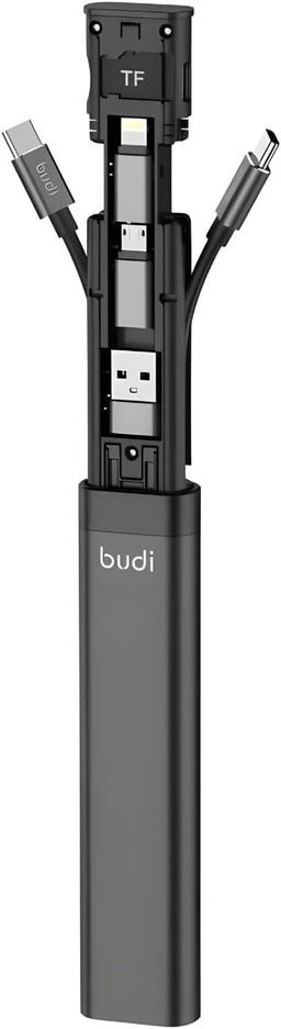 9-in-1 Multi-functional Cable Stick (DC516B) - Black - Brand New