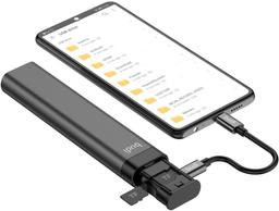 9-in-1 Multi-functional Cable Stick (DC516B) - Black - Brand New
