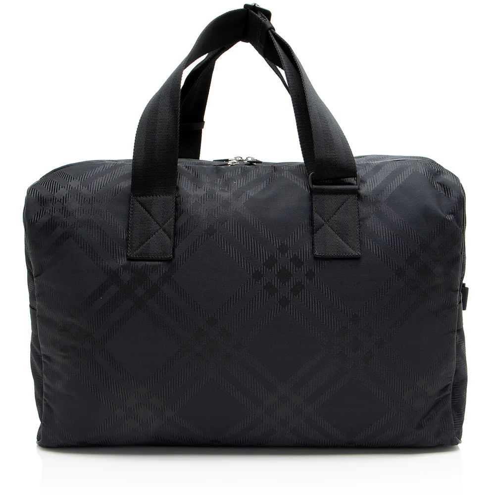 Burberry Econyl Check Weekender