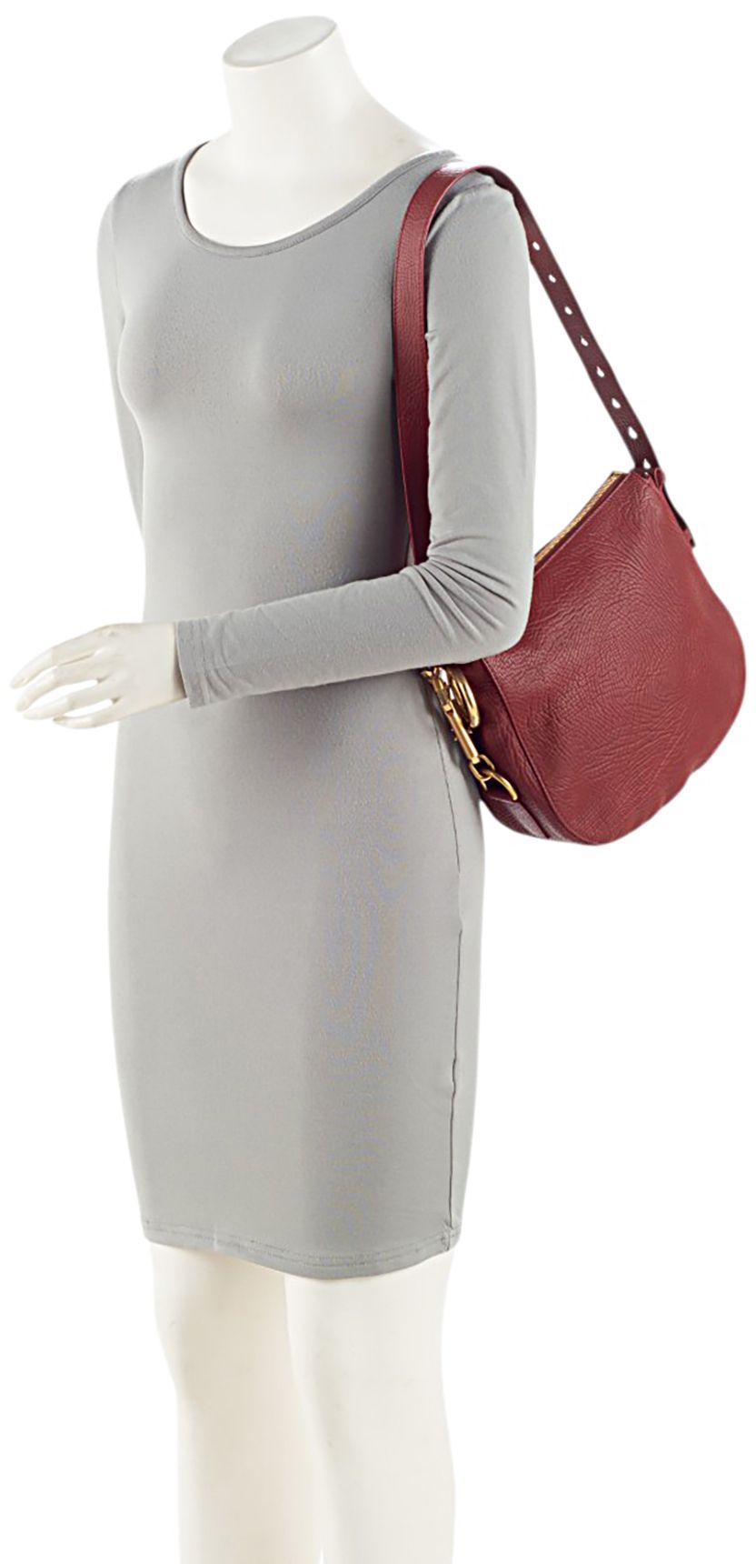 Burberry Leather Knight Small Shoulder Bag