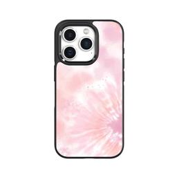 Caseco iPhone 15 Pro Case With MagSafe - Pink Tie Dye