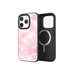 Caseco iPhone 15 Pro Case With MagSafe - Pink Tie Dye