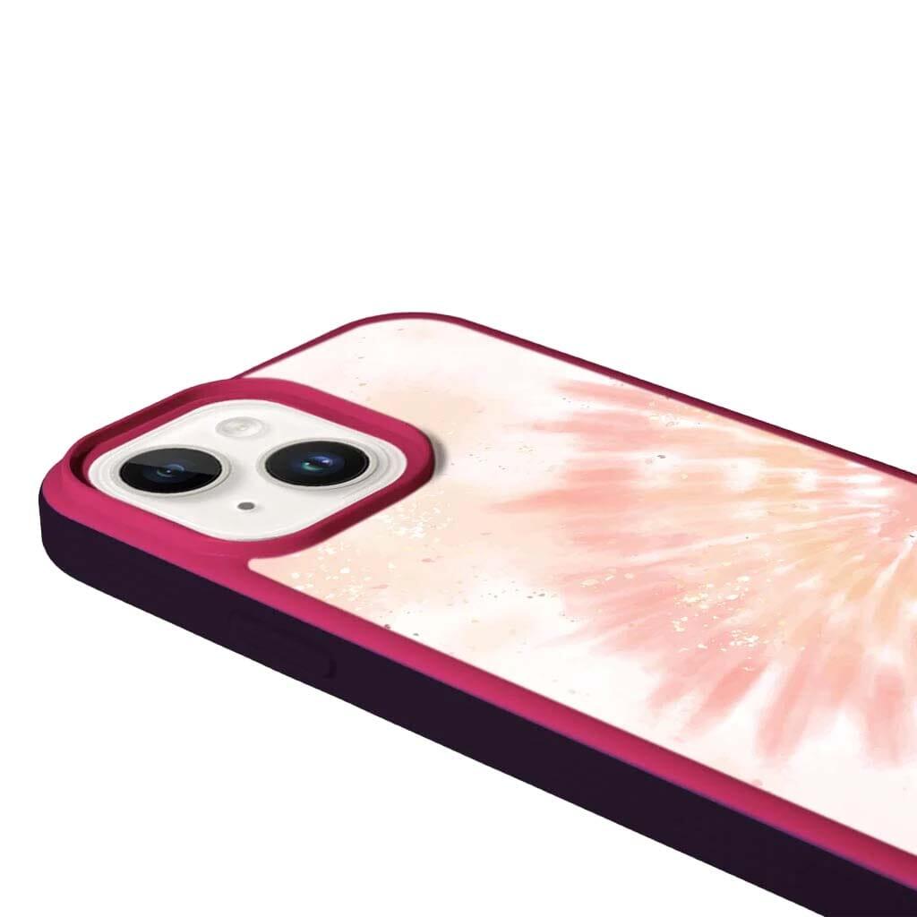 Refurbished Caseco MagSafe iPhone 14 Plus Orange Tie Dye Case - Reebelo United Kingdom