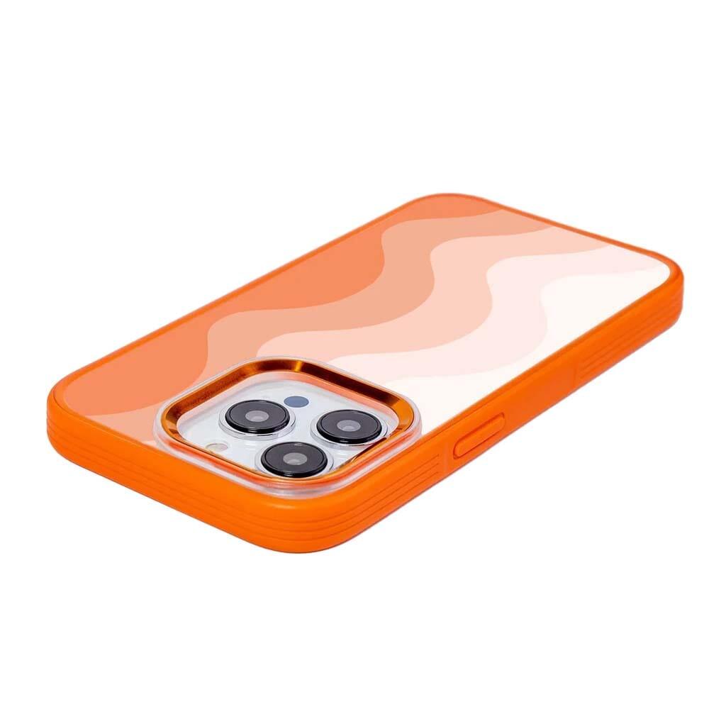 Refurbished Caseco MagSafe iPhone 14 Pro Max Orange Wave Case - Reebelo United Kingdom