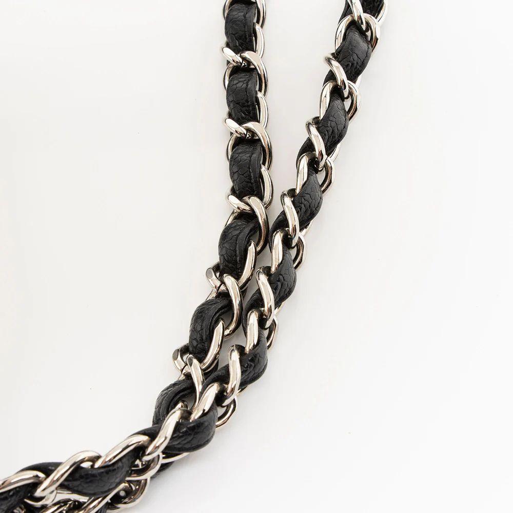 Refurbished Chanel Caviar Leather Classic Maxi Single Flap Bag - Reebelo United Kingdom