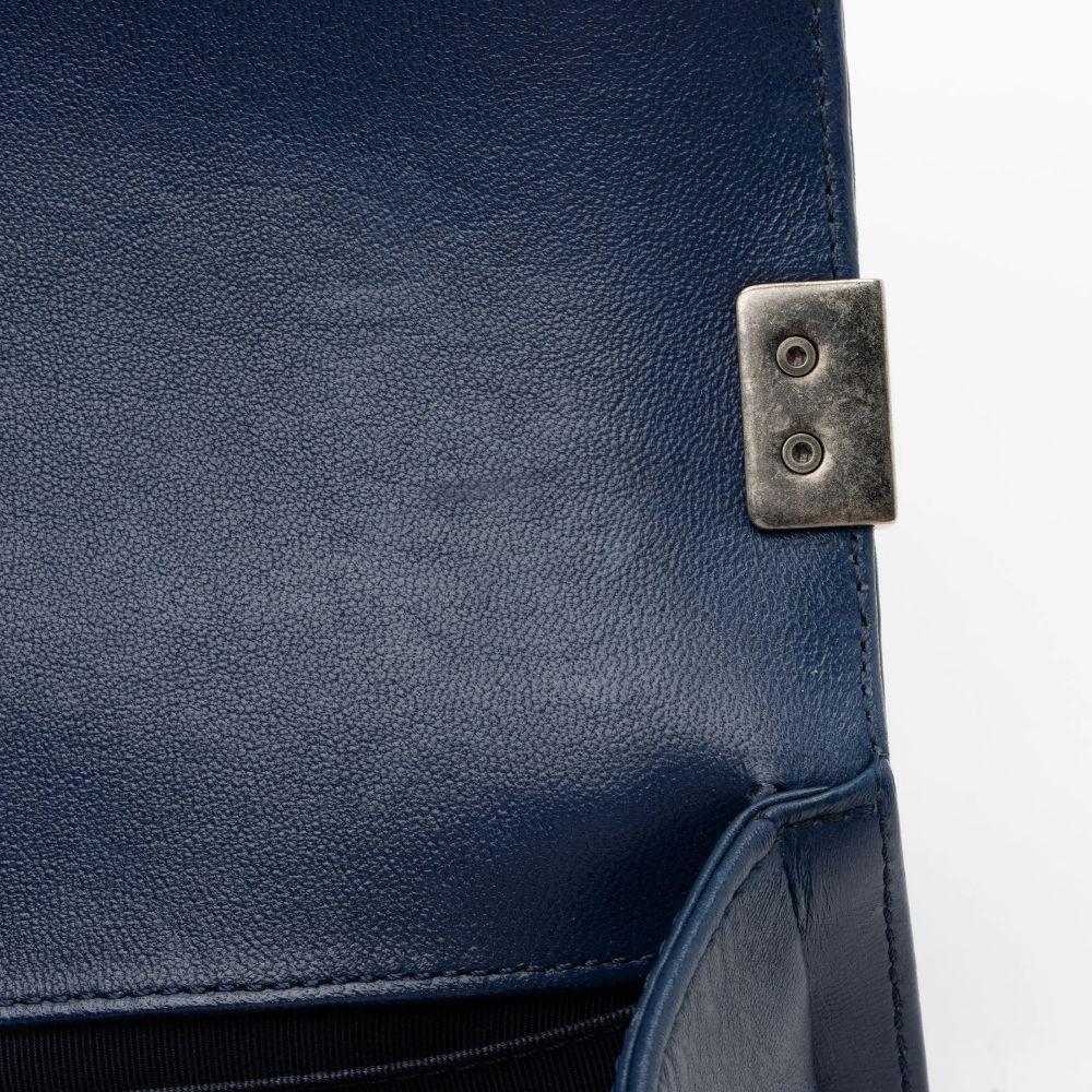 Refurbished Chanel Lambskin Small Boy Bag - Reebelo United Kingdom