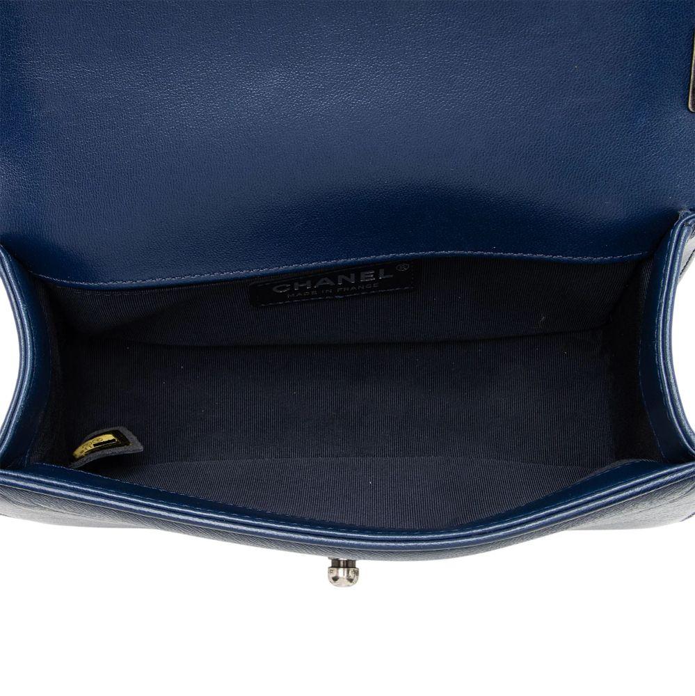 Refurbished Chanel Lambskin Small Boy Bag - Reebelo United Kingdom