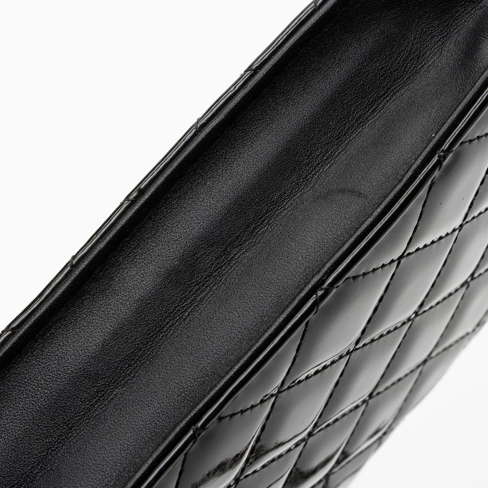 Chanel Patent Leather Classic Wallet on Chain