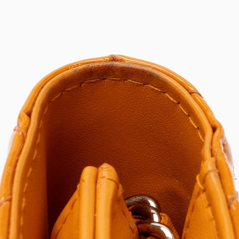 Chanel Patent Leather Classic Wallet on Chain