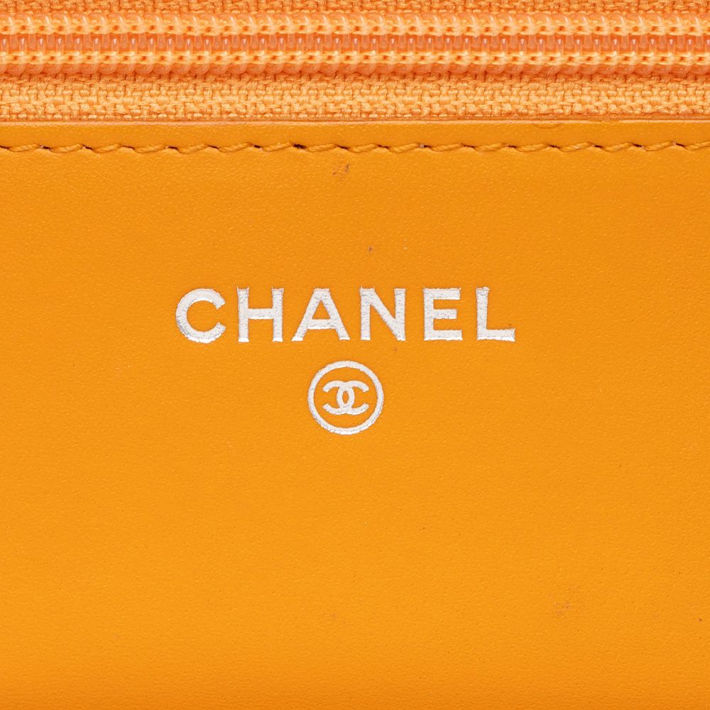 Chanel Patent Leather Classic Wallet on Chain