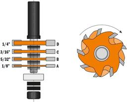 Refurbished CMT 800.506.11 Slot Cutter Set - Reebelo United Kingdom