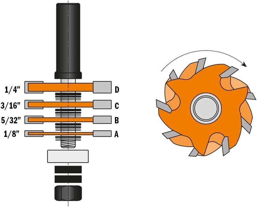 Refurbished CMT 800.506.11 Slot Cutter Set - Reebelo United Kingdom