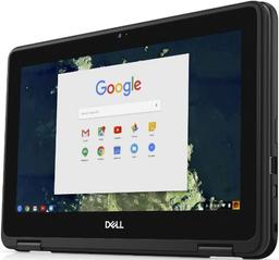 Dell Chromebook 11 5190 2-in-1 Laptop 11.6" - Black - Intel Celeron N3450 1.1GHz - 4GB RAM - 32GB