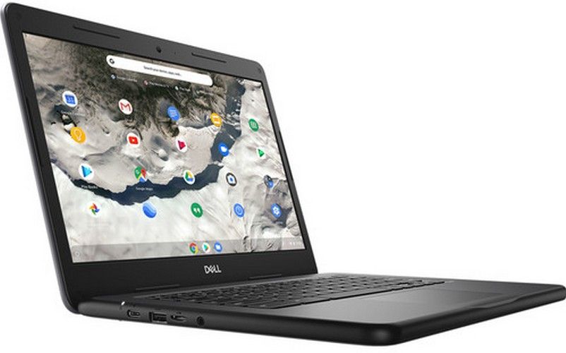 Dell Chromebook 3400 Notebook Laptop 14" - Black - Intel Celeron N4000 1.1GHz - 4GB RAM - 64GB