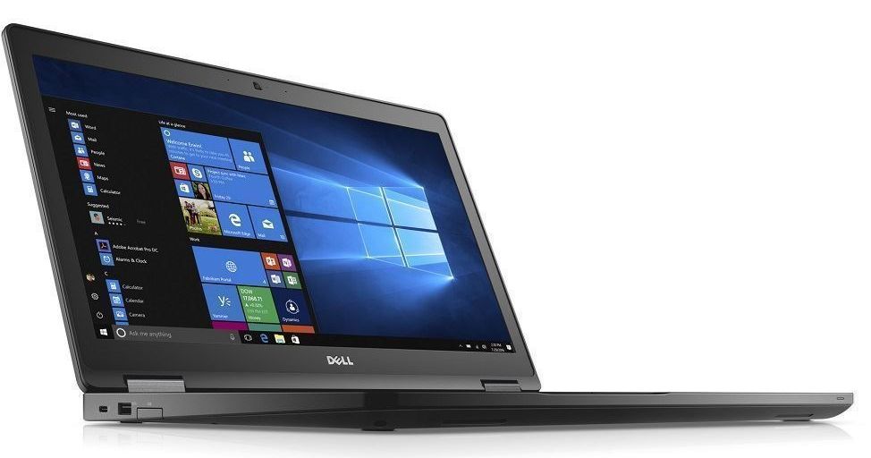 Dell Latitude 5580 Laptop 15.6" - Black - Intel Core i5-6440HQ 2.6GHz - 8GB RAM - 256GB