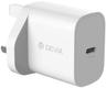 Devia Smart Series PD Quick Charger (UK / 20W / V2) - White - Brand New