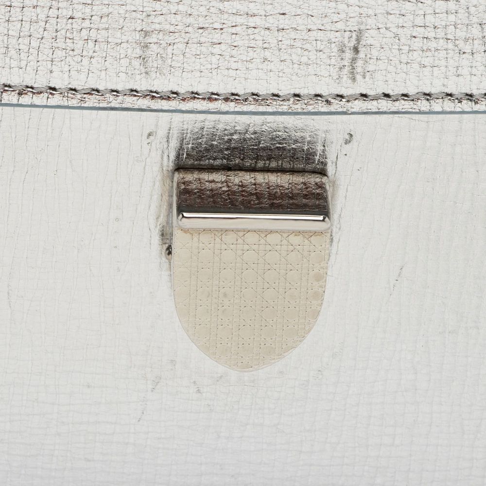 Dior Metallic Calfskin Diorever Top Handle