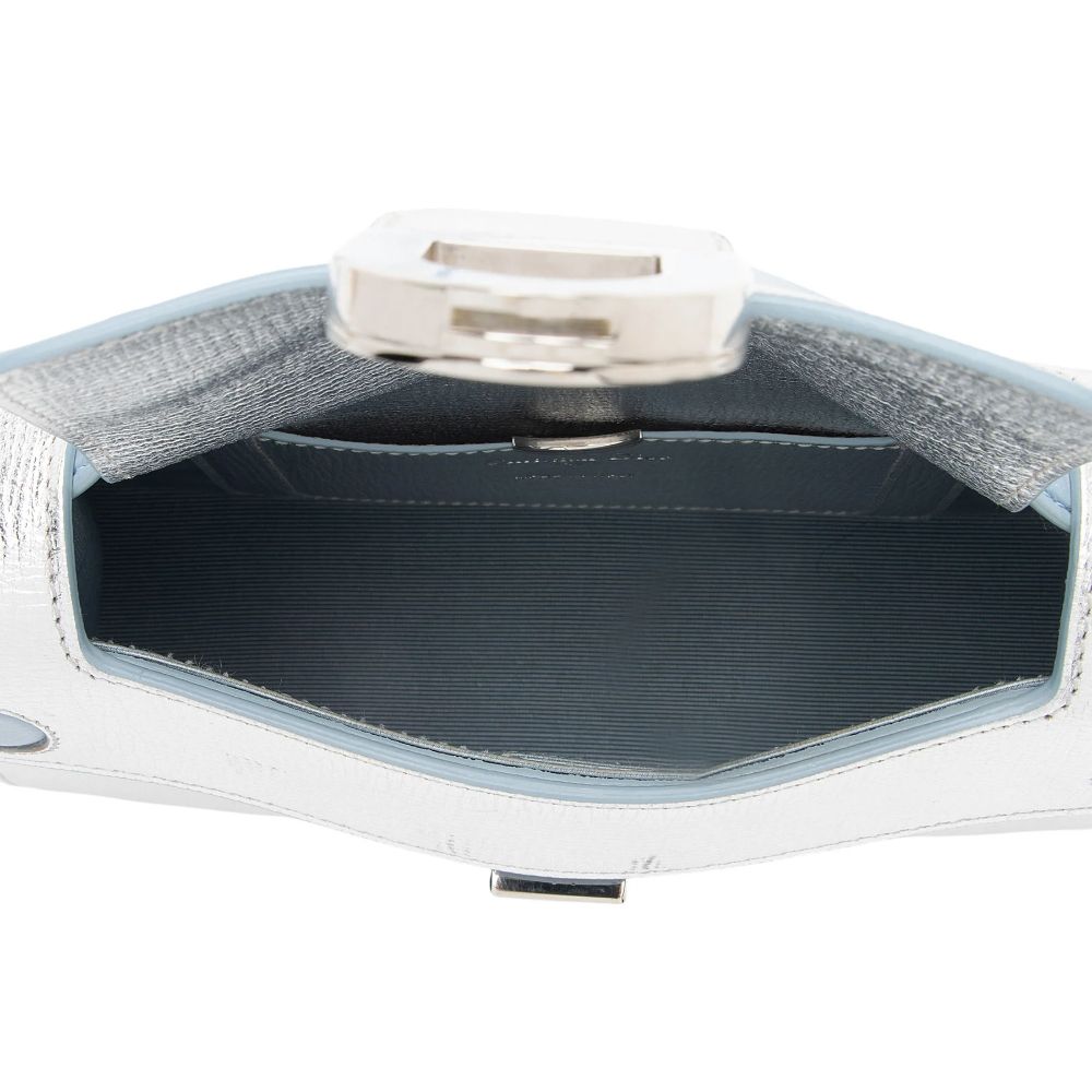 Dior Metallic Calfskin Diorever Top Handle