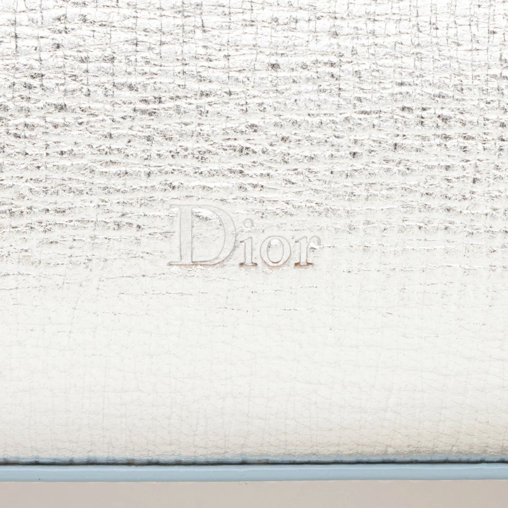 Dior Metallic Calfskin Diorever Top Handle