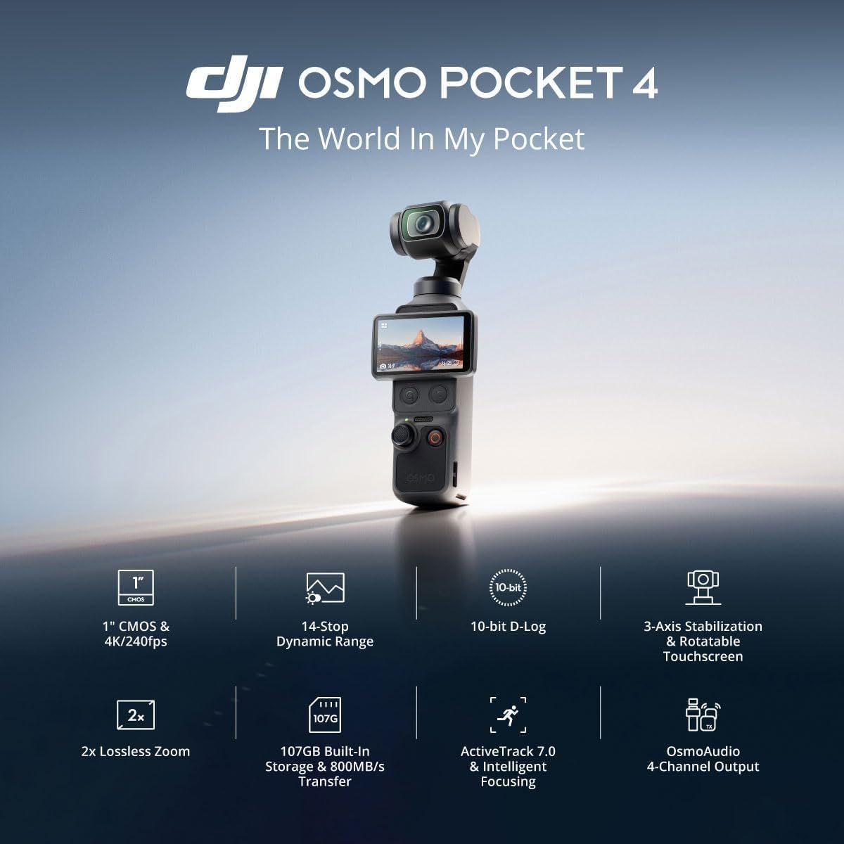 Refurbished DJI Osmo Pocket 4 - Reebelo United Kingdom