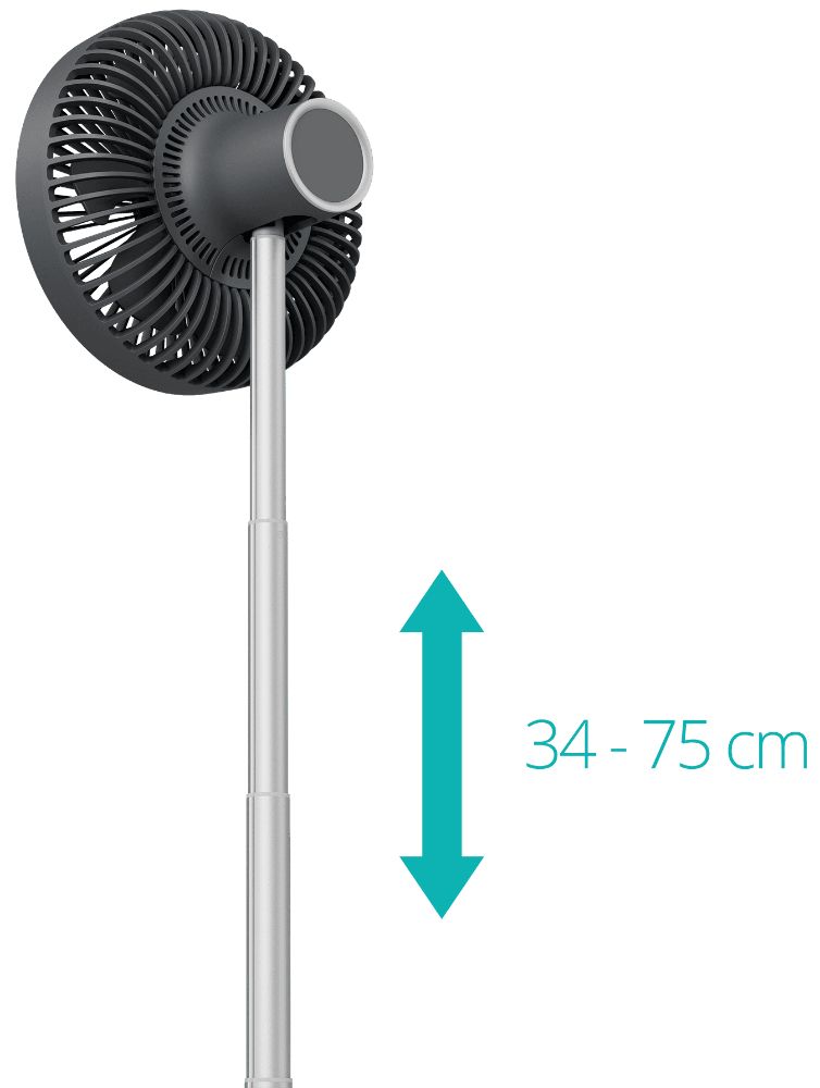 Duux Rize Stand Fan - Gray - Good
